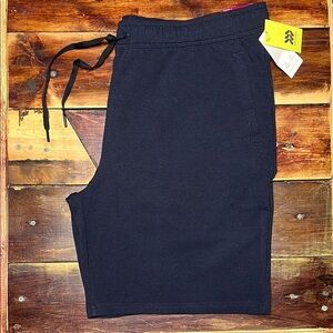 Men's Navy Soft Gym Shorts